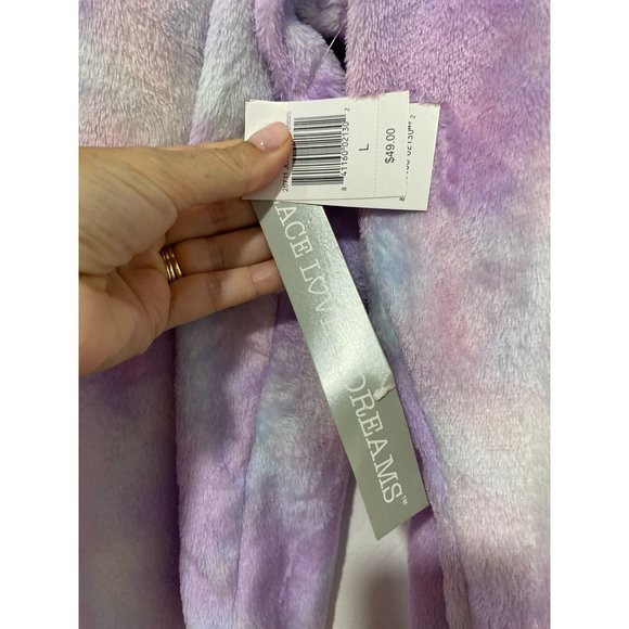 Peace, Love & Dreams Unicorn Women's Pajama One-Piece NWT Size Large - Picture 4 of 6